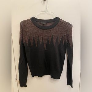 Luca Couture Bronze and Black Sweater